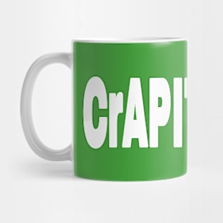 CrAPITALISM - White - Back Mug